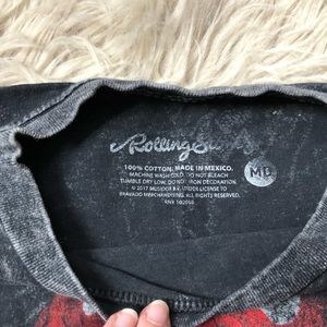 Rolling Stones Tops - Rolling Stones Acid Wash Band Tee Rolling Stones Tops - Rolling Stones Acid Wash Band Tee